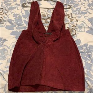 Nasty gal short corduroy mini dress